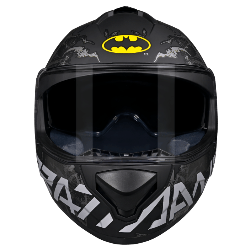 DRIFTER MATT BLACK YELLOW N4 FRONT