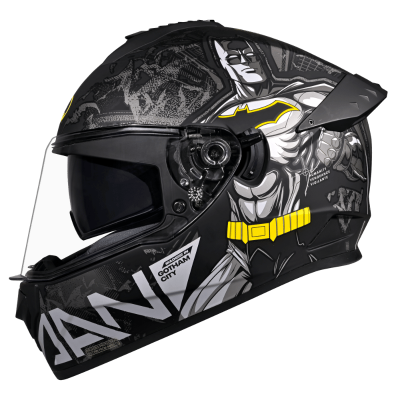 DRIFTER MATT BLACK YELLOW N4 LEFT