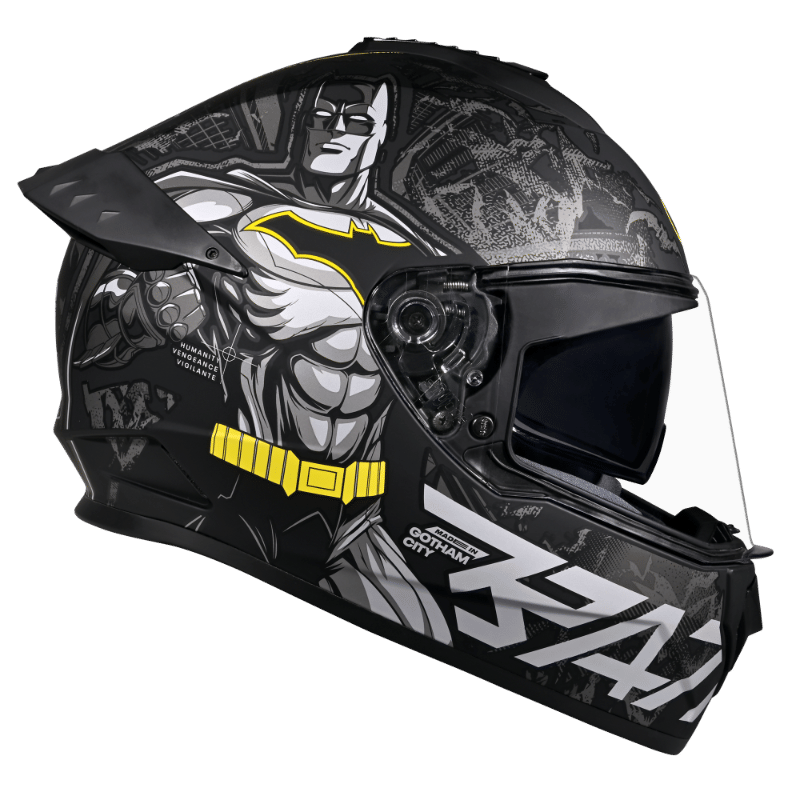 DRIFTER MATT BLACK YELLOW N4 RIGHT