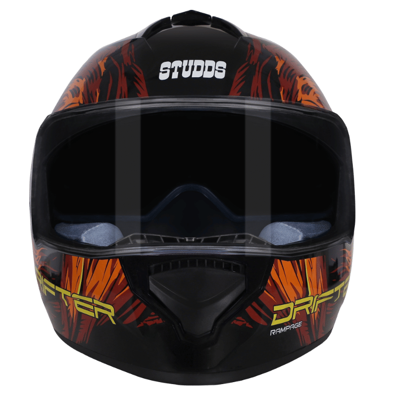 DRIFTER D3 RAMPAGE BLACK RED N10 FRONT
