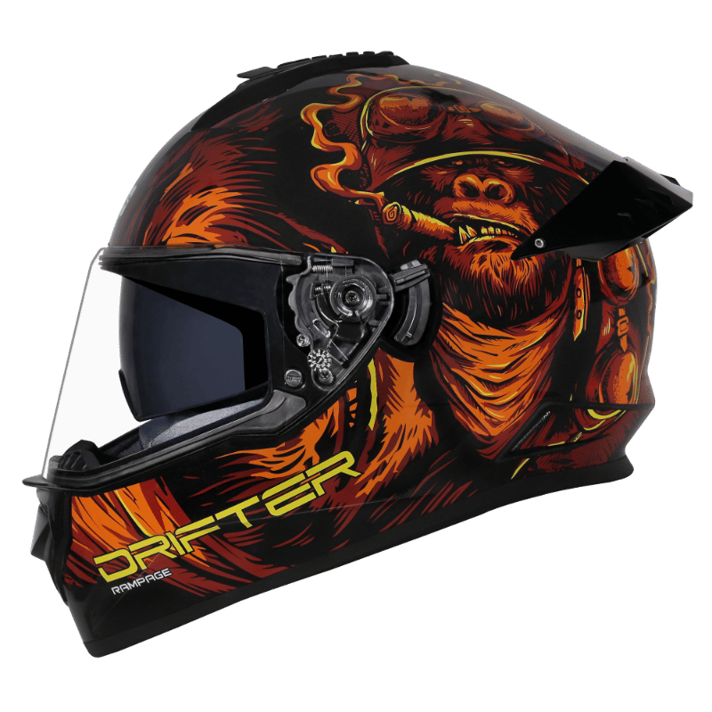 DRIFTER D3 RAMPAGE BLACK RED N10 LEFT