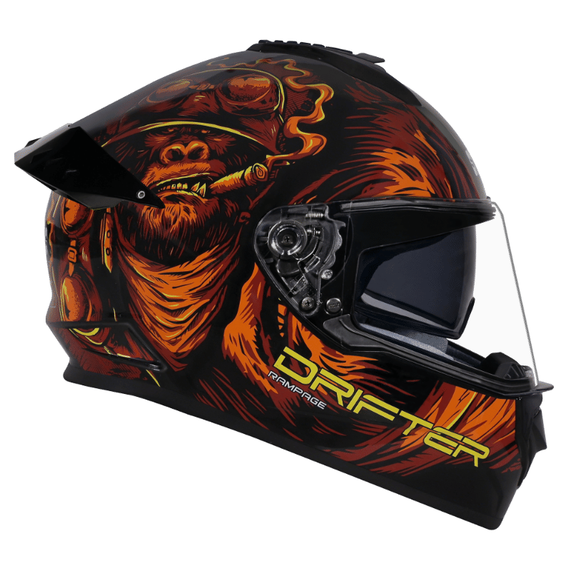 DRIFTER D3 RAMPAGE BLACK RED N10 RIGHT